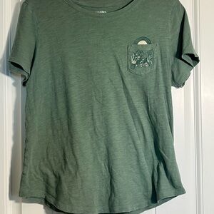 Old Navy Forest Green Tee